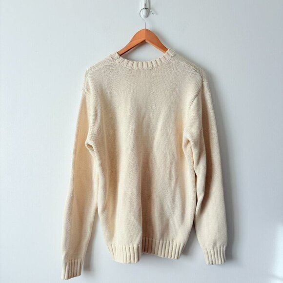 Brandy Melville Nico American Flag USA Knit Crew Pullover Sweater - Picture 7 of 9